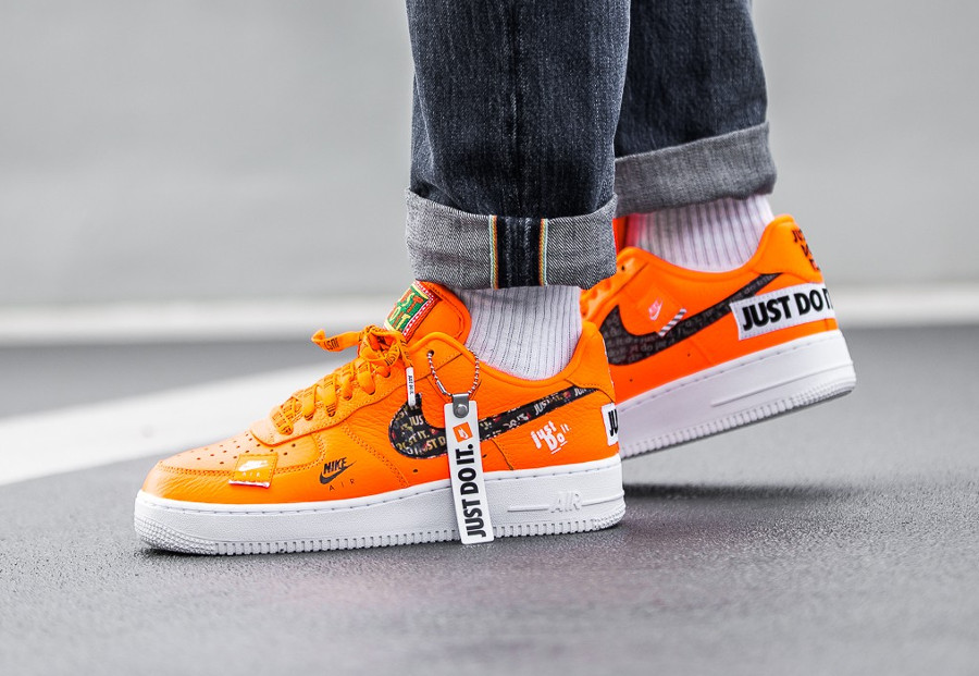 air force one just do it orange