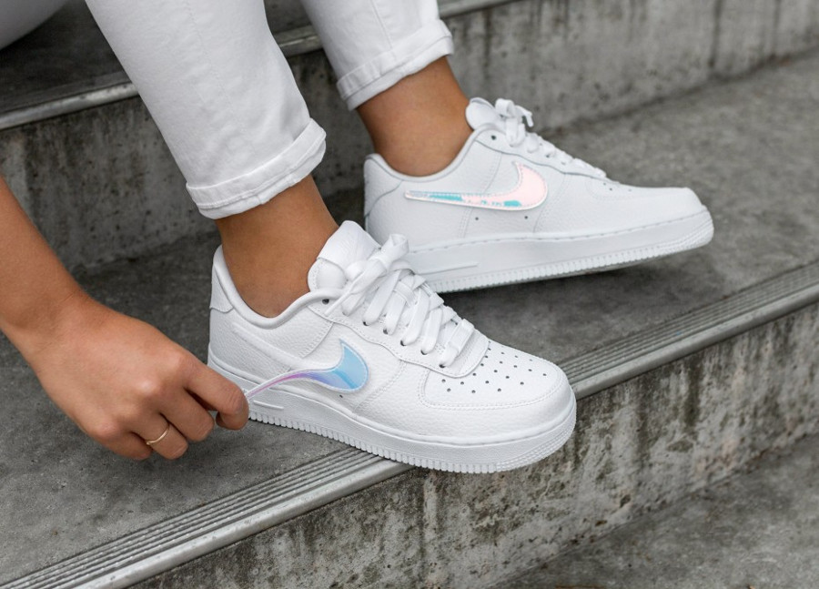 nike air force one interchangeable swoosh