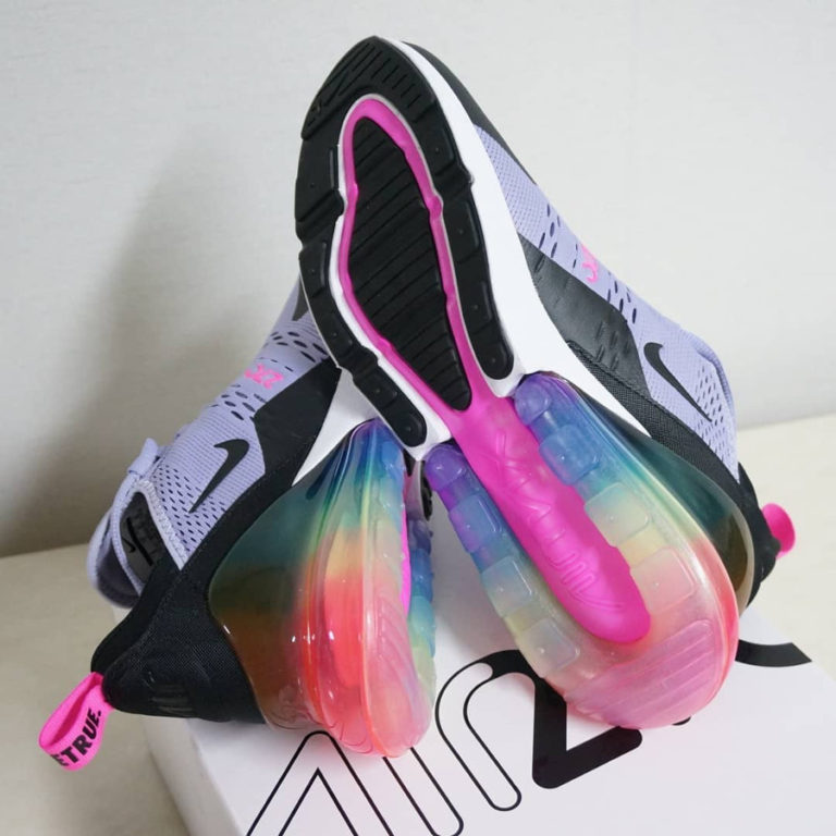 nike 270 bulle rouge