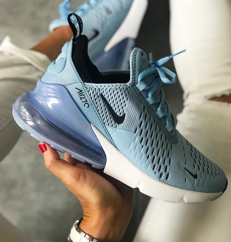 leche blue air max 270