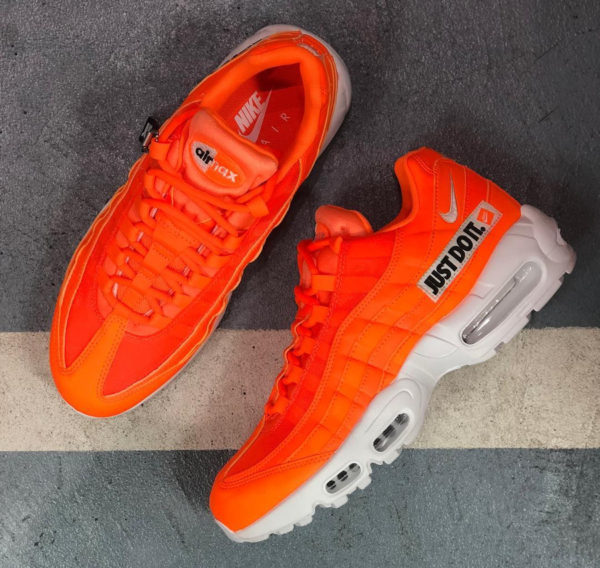 nike air max 95 orange just do it