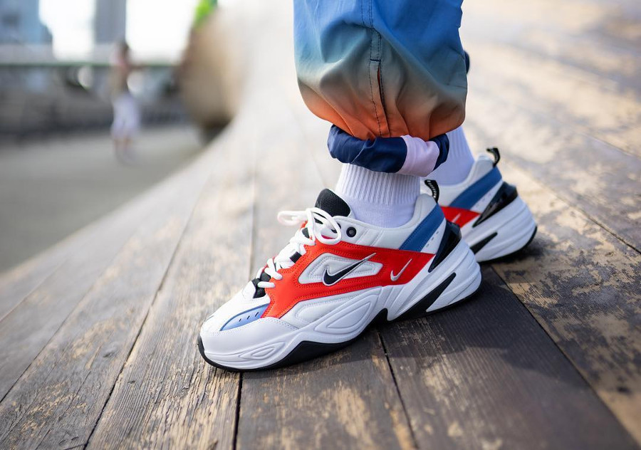 nike m2k tekno team orange