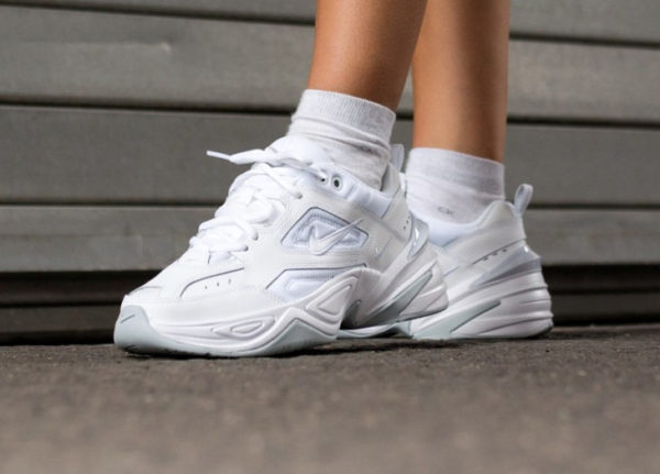 nike tekno women's white