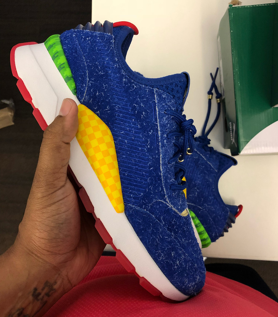 Puma shop sonic bleu