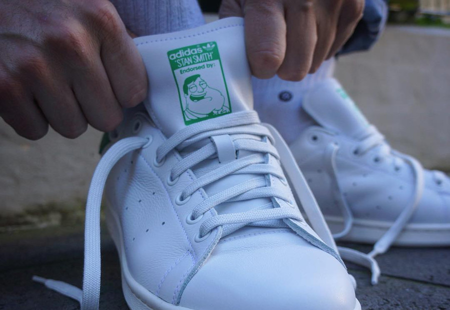 Adidas Stan Smith American Dad on feet SDJ 13 07 2018