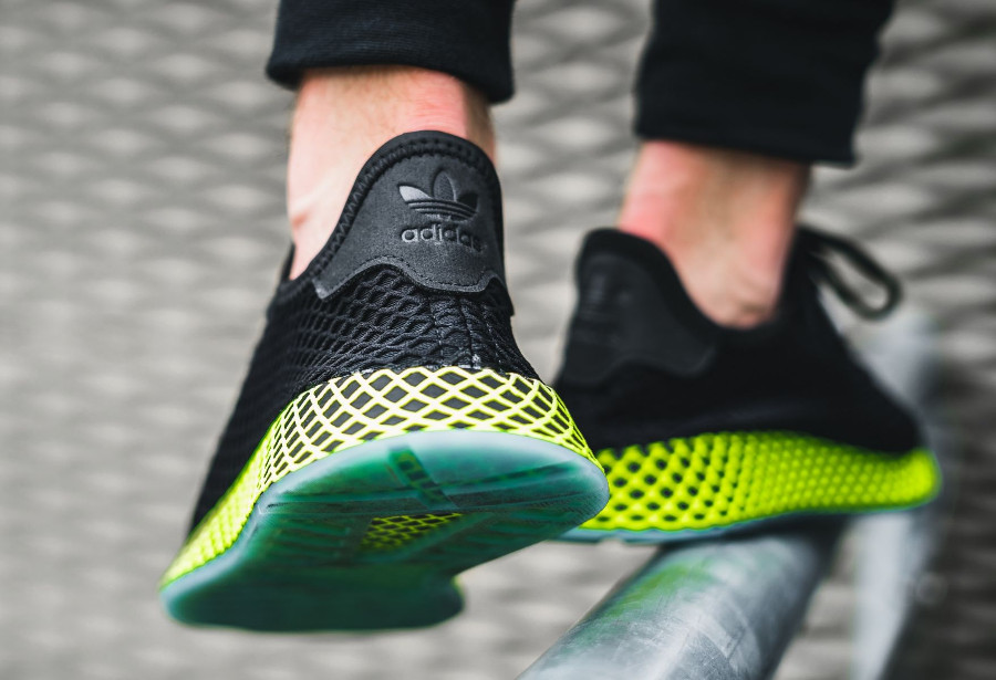 adidas deerupt noir et vert