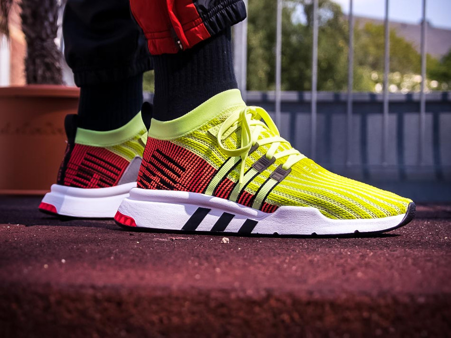 Adidas eqt support mid adv yellow on sale