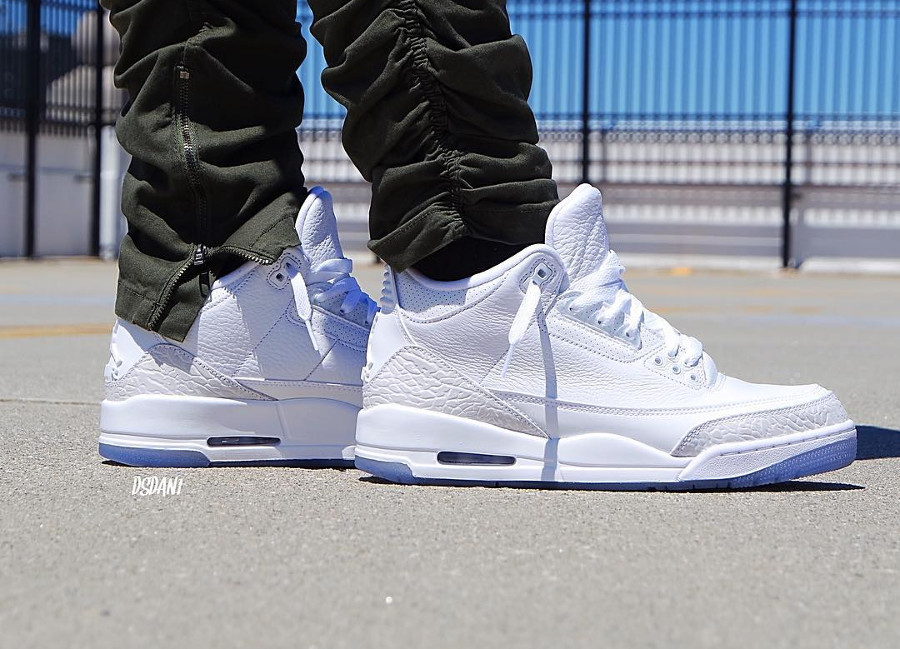 air jordan 3 blanche