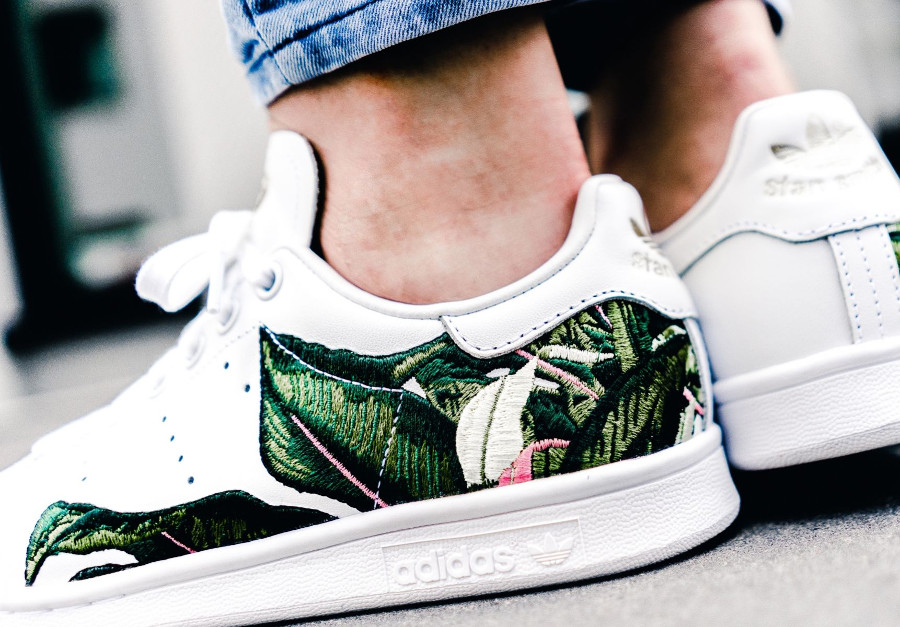 adidas stan smith broderie