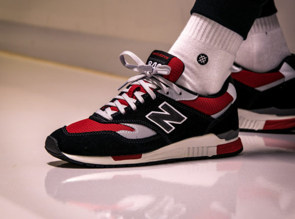 new balance rouge noir