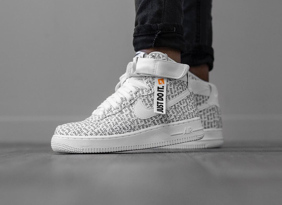 nike air force 1 high lx just do it