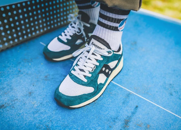 saucony homme bleu