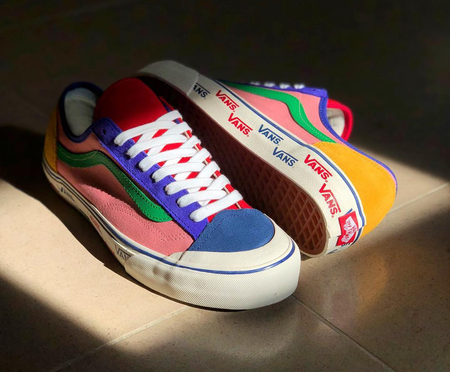 vans x size style 36 patchwork