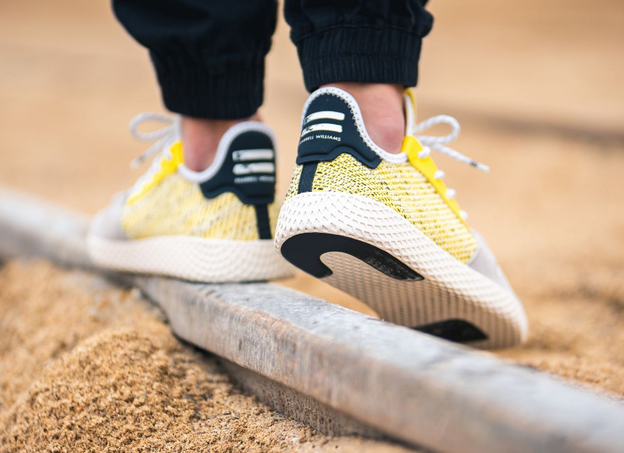 adidas tennis hu v2 pharrell solar pack yellow