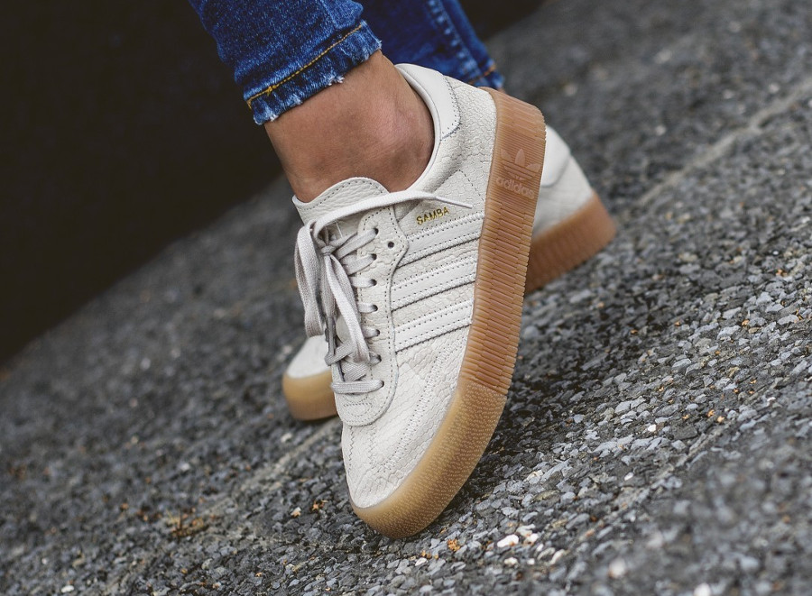 adidas sambarose w beige