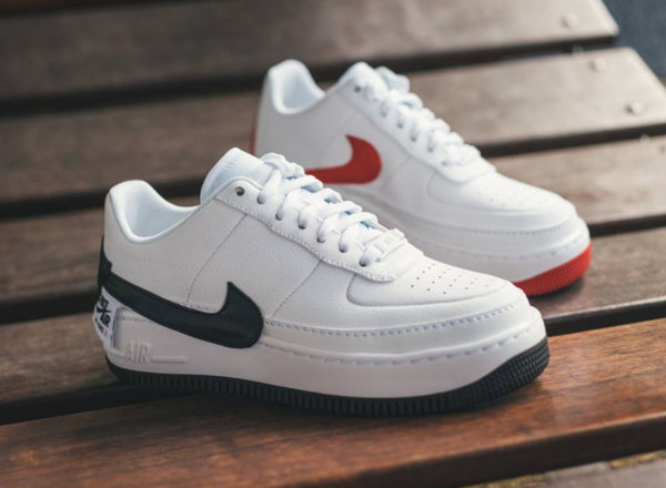 air force 1 jester white red