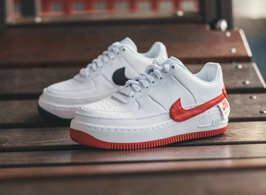air force 1 rouge blanche