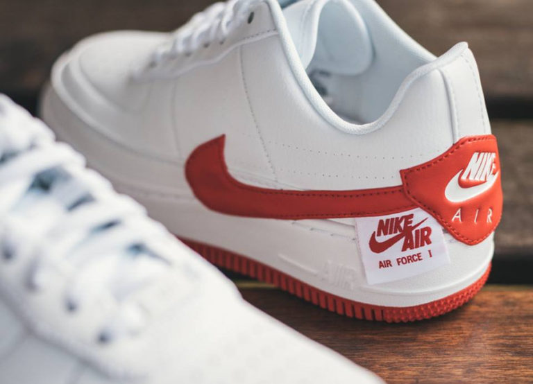 nike air force 1 jester university red