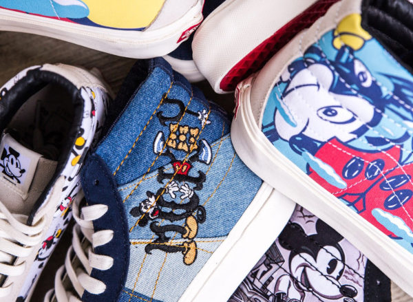 chaussure disney vans