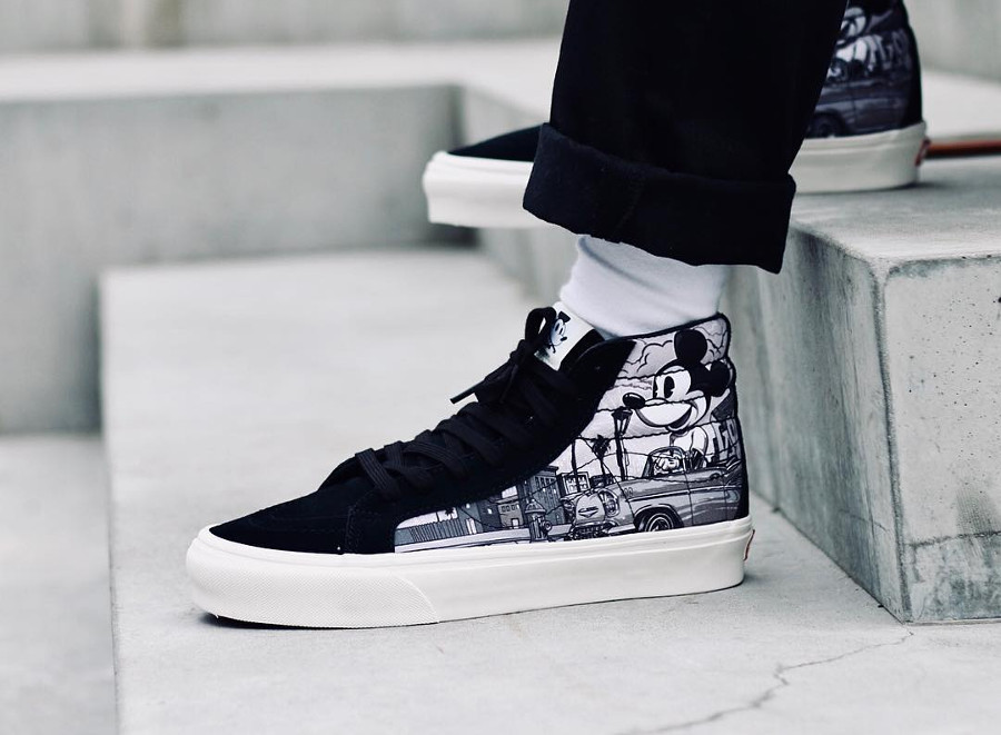 vans sk8 hi x disney