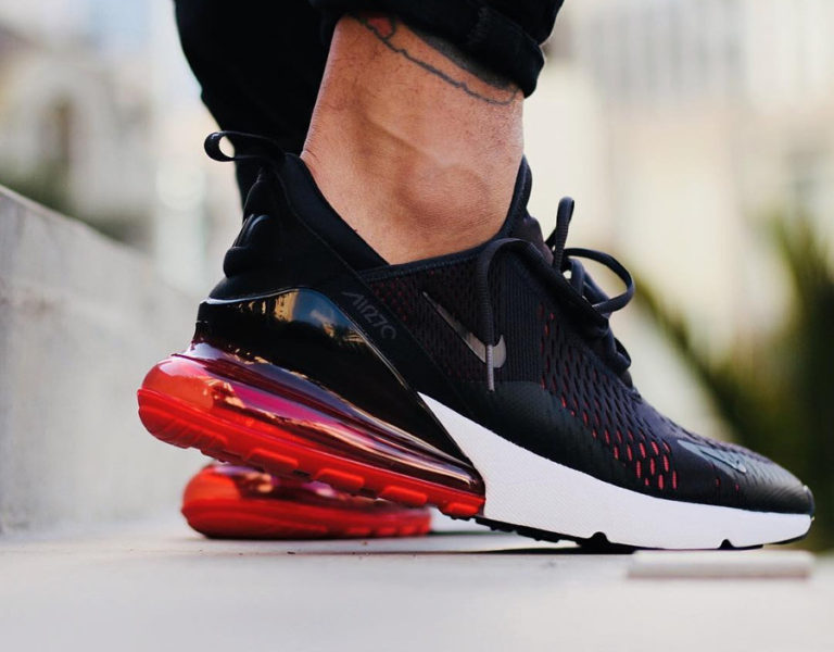nike air 270 noir rouge