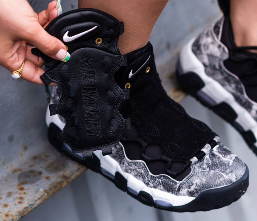 nike air more money lx black