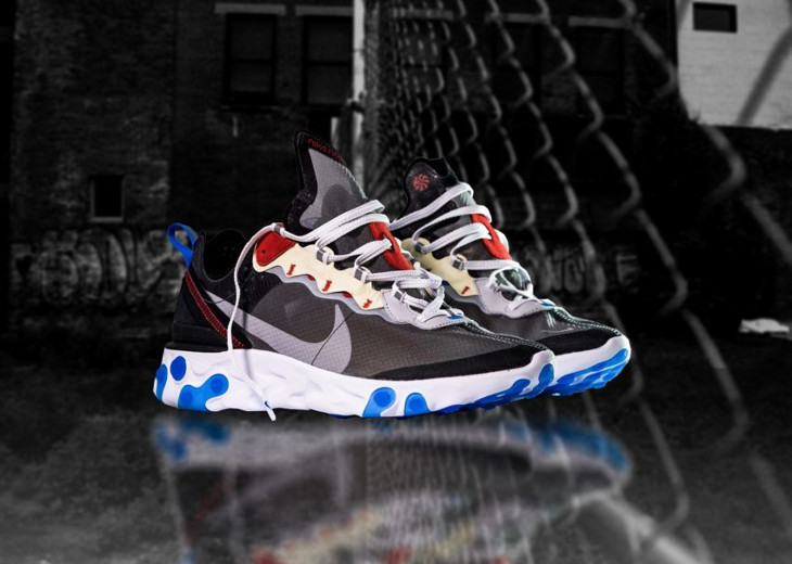 nike react element 87 dark grey