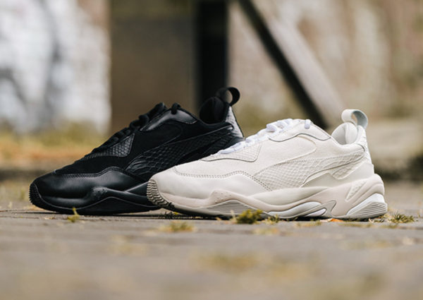 puma thunder blanche femme