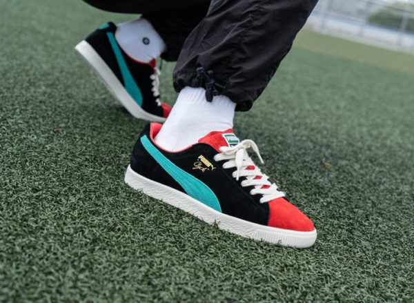 puma en noir clyde