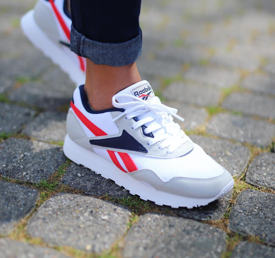 reebok rapide og baskets blanc cn6001