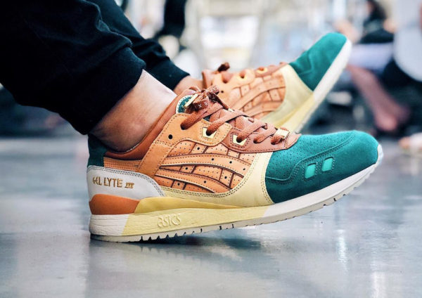 24 kilates x asics gel lyte iii