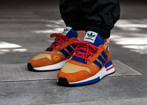 dbz x adidas zx 500 goku