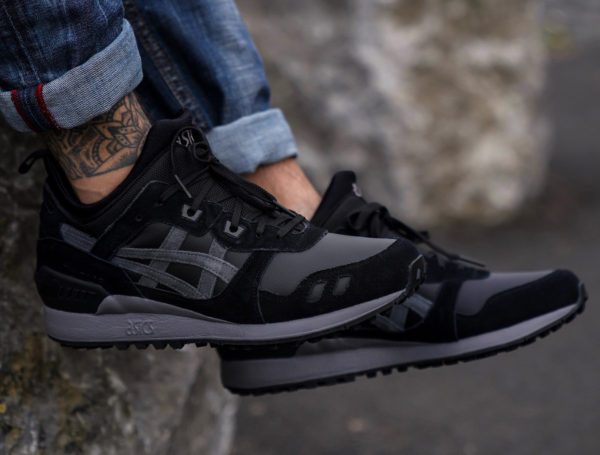 asics gel lyte mt black dark grey