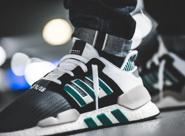 adidas eqt support adv femme verte