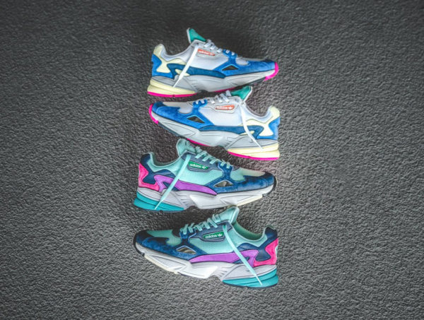 adidas falcon femme multicolor