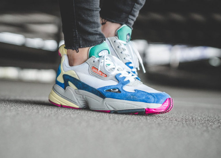 adidas falcon femme bleu