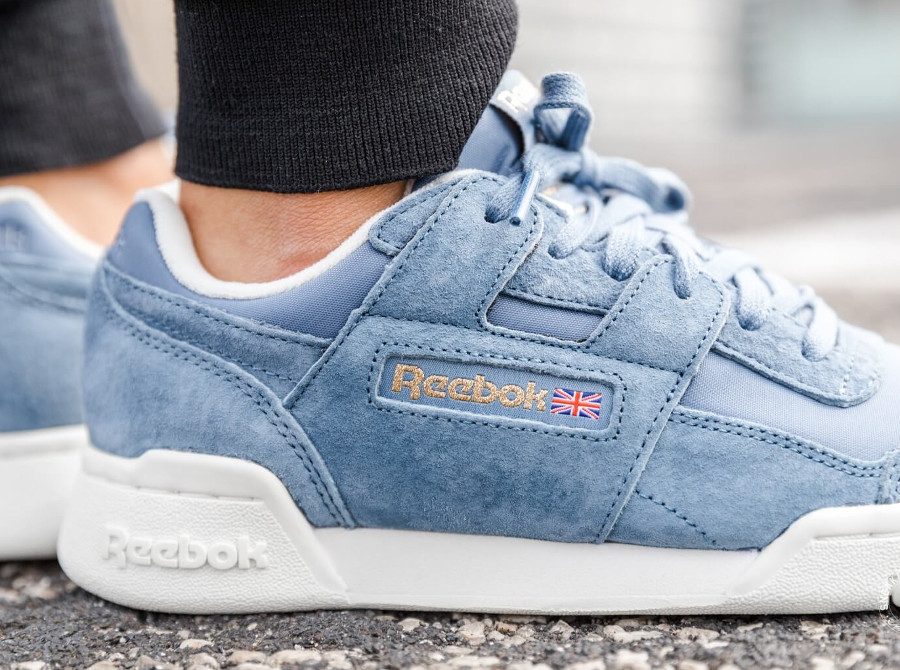 Que vaut la Reebok Workout Lo Plus femme VTG Blue Slate Chalk