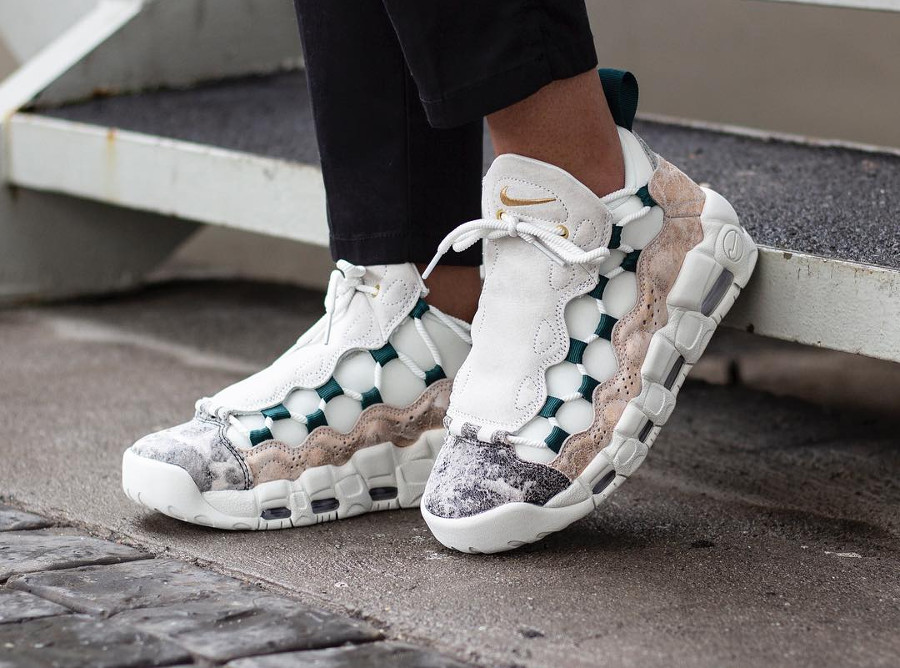 nike air more money marble luxe