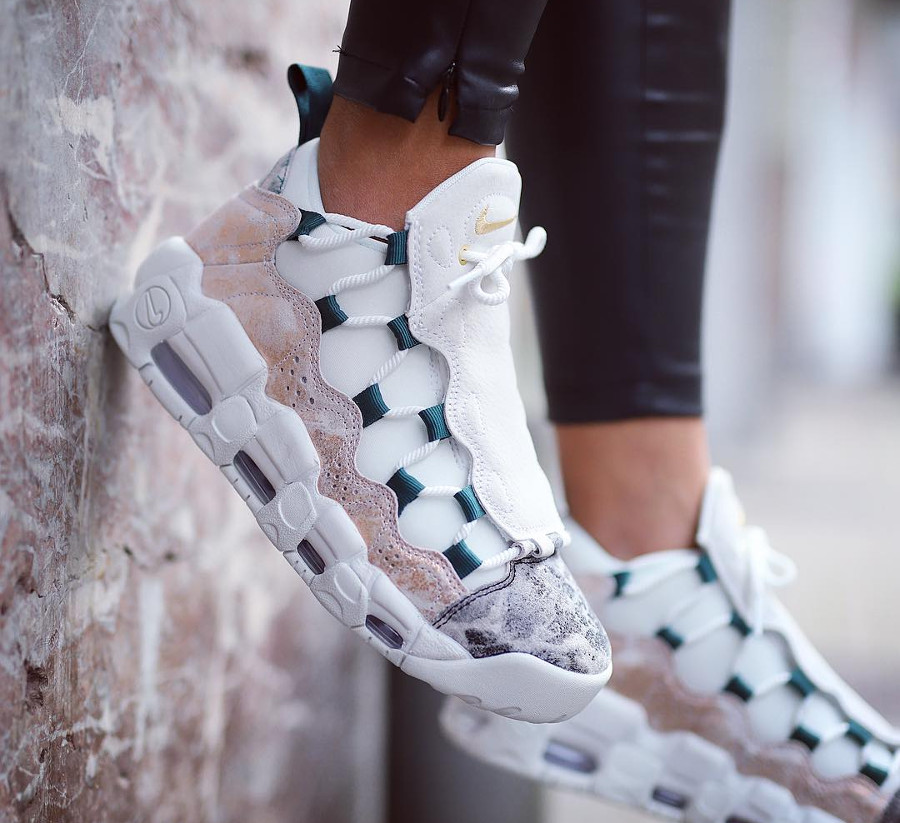 nike air more money marble luxe