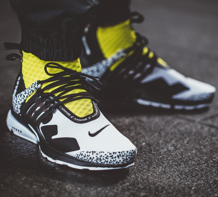 nike air presto acronym yellow