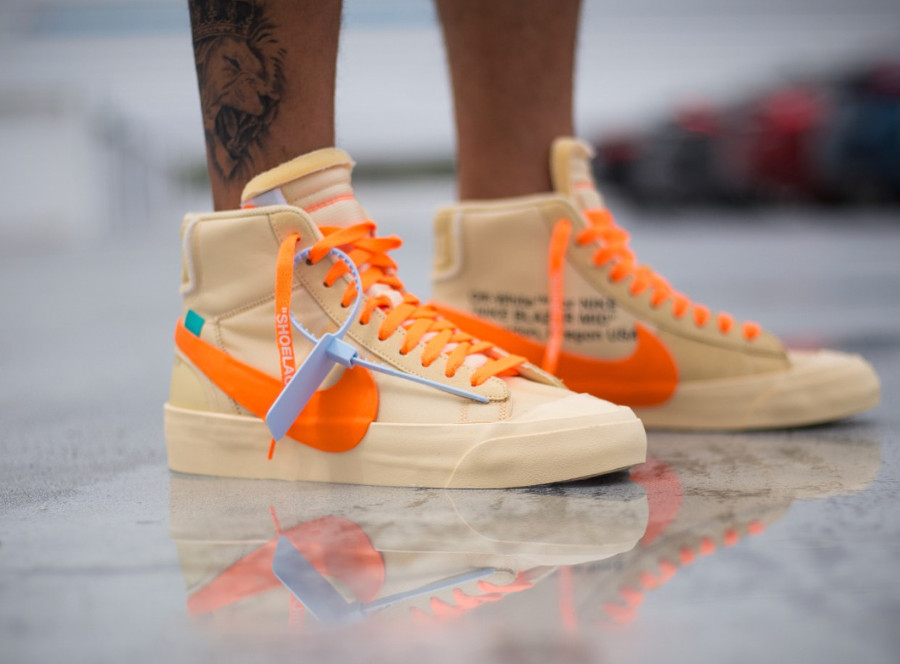 nike off white orange