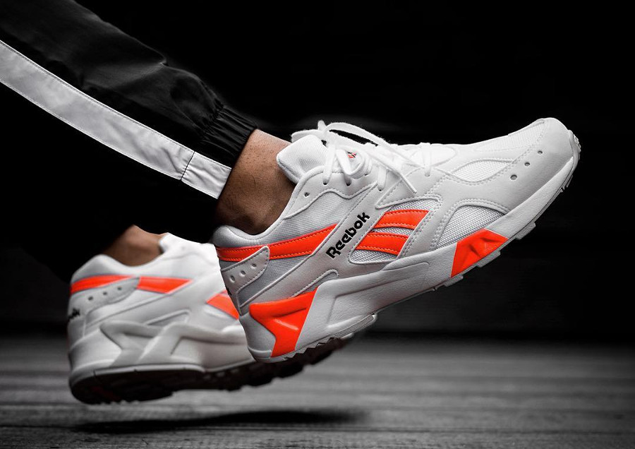 reebok noir et orange