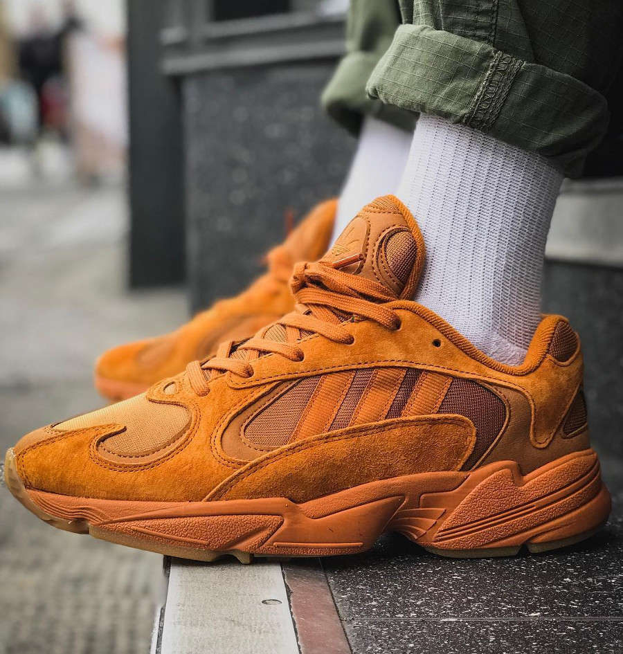 adidas yung 1 femme orange