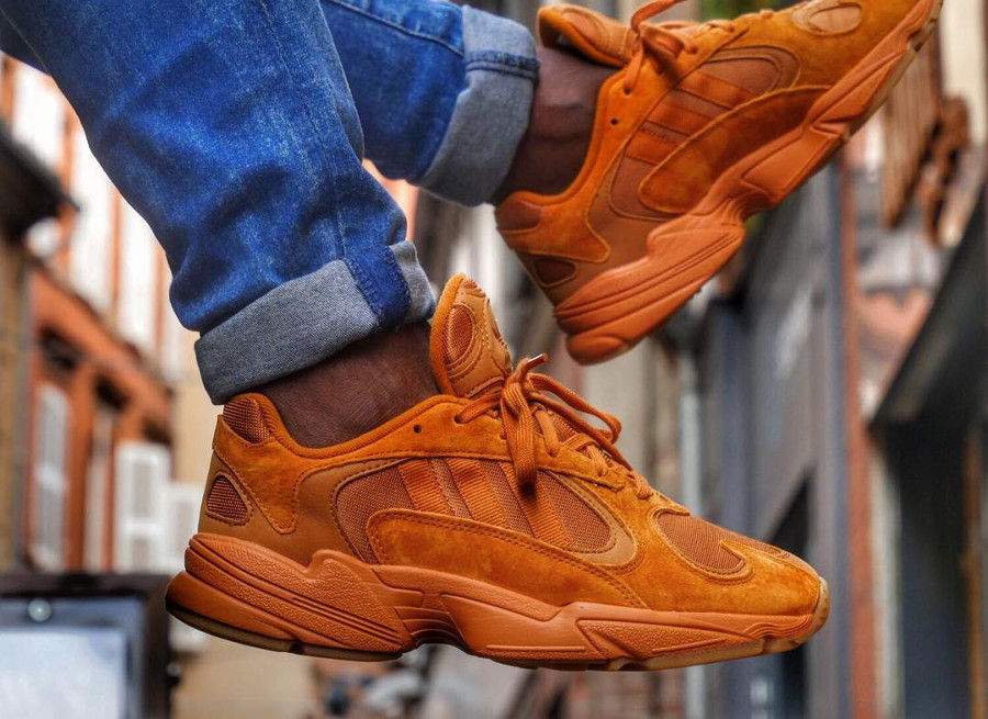 chaussure yung 1 orange