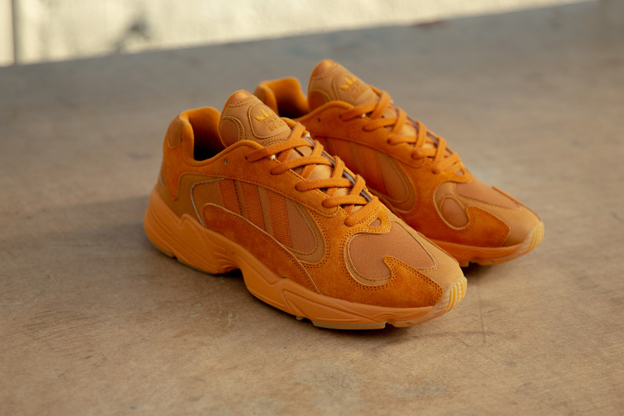 Adidas Originals Yung-1 toute orange (exclusivité Size) (2)