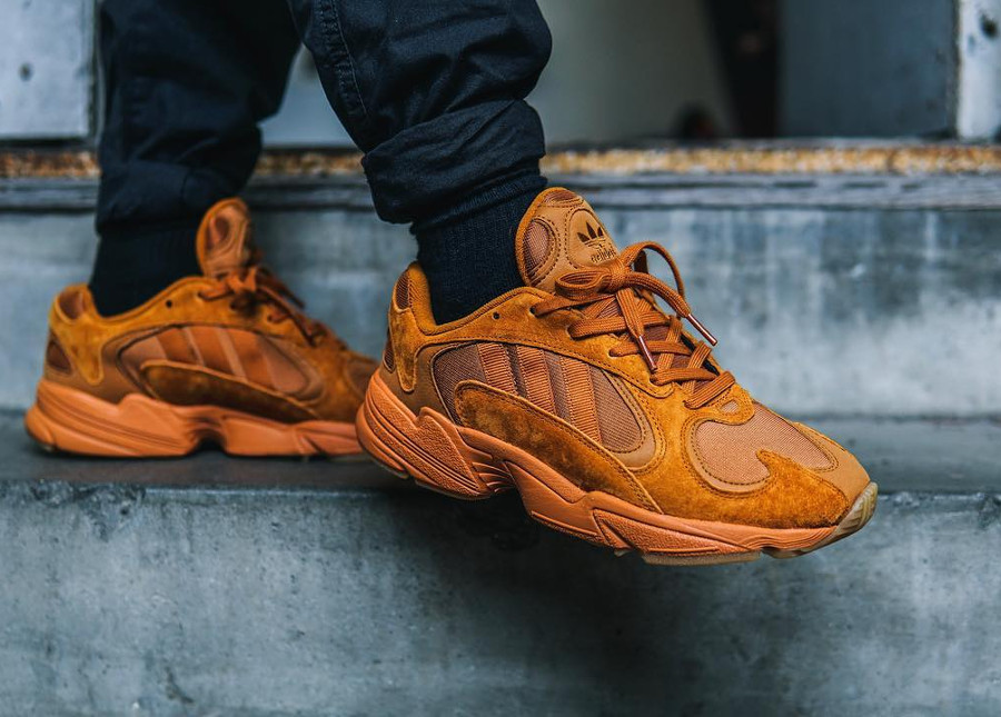 adidas yung 1 femme orange