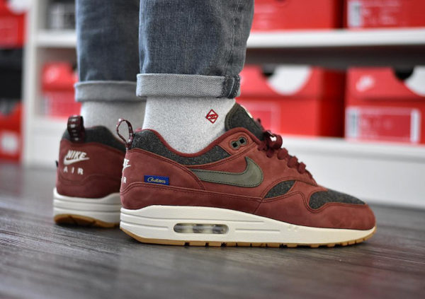 nike air max 1 id pendleton british tan