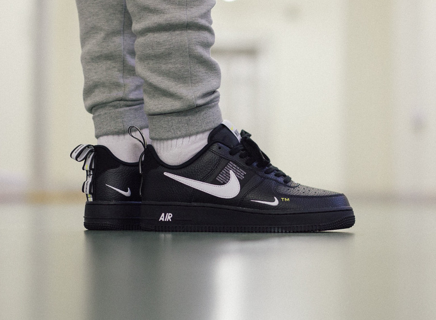 nike air force 1 lv8 utility on feet