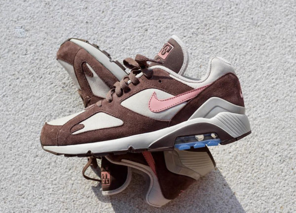 Nike Air Max 180 marron beige et rose AV7023 200 600x433