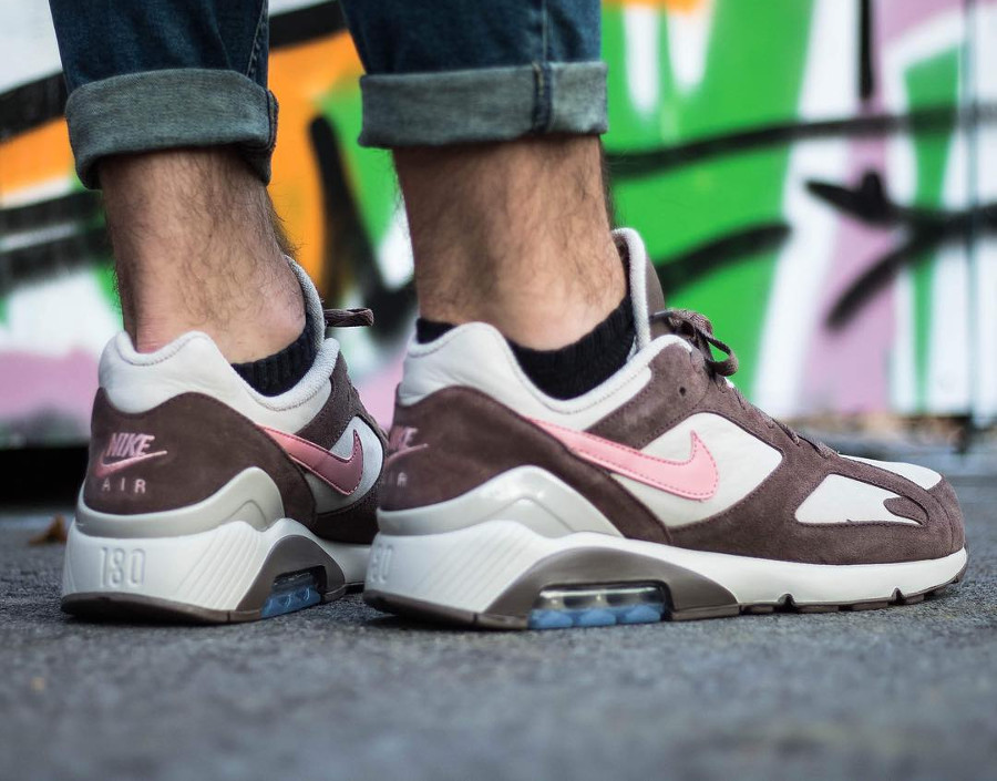 nike air max 180 rust pink